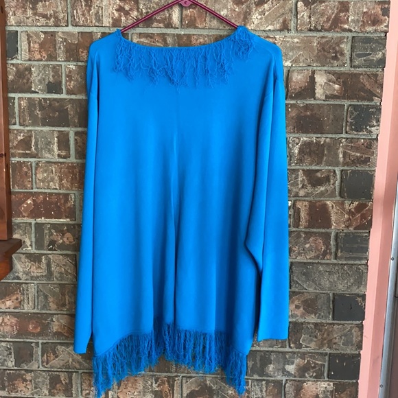 Button up cardigan with decorative frilly‘s - Picture 5 of 7